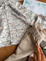 دو تکه اسپرت 3 تا 7 سال😍 طرح تدی - Image 3