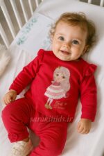 بلوز شلوار نخ پنبه پرنسس کوچولو (ارسال 15 آذر ) - Image 4