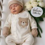 سه تکه نخ پنبه بیمارستانی (طرح خرس پاپیون)