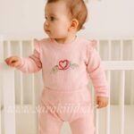 بادی شلوار گلدوزی