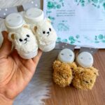 پاپوش عروسکی تدی نوزادی