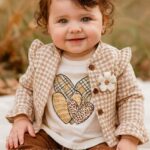 سه تکه دخترانه کت و بلوز و شلوار (ارسال 15 ابان)