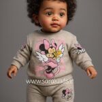 بلوز و‌شلوار تو کرکی مینی موس