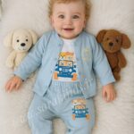 سه تکه نخ پنبه اسپرت 🥳 (طرح سافاری)