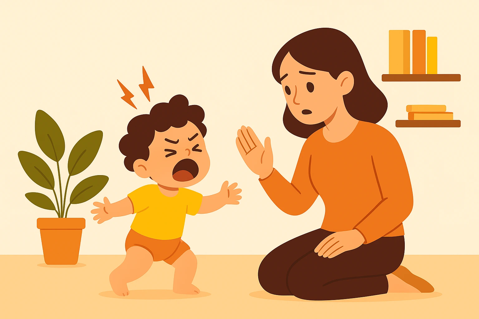 از گریه تا جیغ: راهکارهای مؤثر برای آرام کردن کودک نوپا