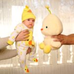 سرهم کبریتی کلاهدار جوجه طلایی برند ترک🥰 ارسال 30 آبان - Image 4