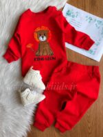 ست بادی شلوار نخ پنبه شیر کوچولو🥳 - Image 5