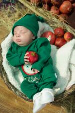 سرهمی کلاهدار و پاپوش دار آخ تو شب یلدای منی🥰ارسال 5 آذر - Image 2