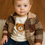 دو تکه شکت پاییزه و بلوز خرسی👌