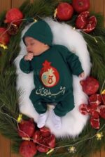 سرهمی کلاهدار و پاپوش دار آخ تو شب یلدای منی🥰ارسال 5 آذر - Image 5