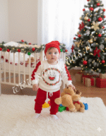 بلوز شلوار نخ پنبه پیشی کوچولو❤️ - Image 5