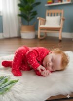 سرهم وارداتی نخ پنبه اسپرت گوزن کوچولو😍زیپ دار - Image 5