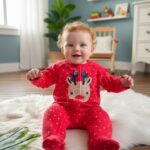 سرهم وارداتی نخ پنبه اسپرت گوزن کوچولو😍زیپ دار