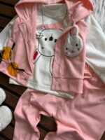 سه تیکه ی سویشرتی خرگوش عروسکی - Image 4