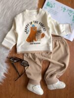 بلوز و شلوار نخ پنبه اسپرت خرس و سنجاب😇 - Image 6