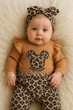 سه تکه نخ پنبه کبریتی میکی موس😍 ارسال 25 ابان - Image 2