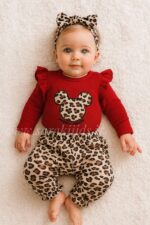 سه تکه نخ پنبه کبریتی میکی موس😍 ارسال 25 ابان