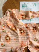 بلوز شلوار نخ پنبه ریلی پرنسس😍 - Image 3