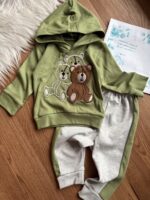 ست هودی شلوار اسپرت خرسی - Image 3