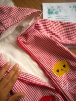 سرهمی کاپشنی داخل خز طرح ماهی - Image 7