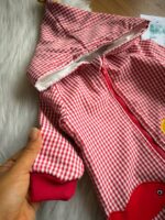 سرهمی کاپشنی داخل خز طرح ماهی - Image 6