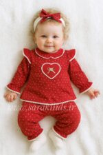 بلوز آستین بلند و شلوار نخ پنبه گل رخ (ارسال 30 آبان ) - Image 4