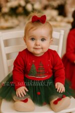 پیراهن دخترونه یلدایی مدل الیزا😇ارسال 30 ابان