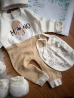 هفت تکه نخ پنبه بیمارستانی🥰(طرح خرس) - Image 3