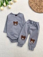 بادی و‌شلوار تمام نخ تدی🧸 - Image 7