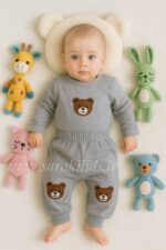 بادی و‌شلوار تمام نخ تدی🧸 - Image 4