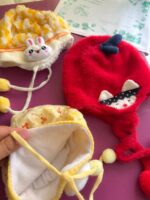 کلاه عروسک دار وارداتی😍 - Image 2