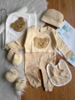 هفت تکه نخ پنبه بیمارستانی🥰(طرح تدی) - Image 2