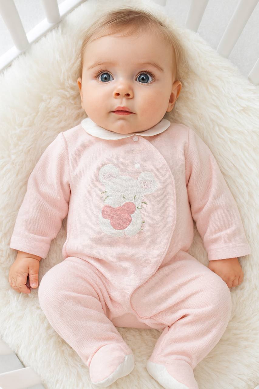 SK95227 سرهمی وارداتی طرح خانوم موش - Image 1