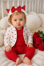 سه تیکه قلبی مدل مینی موس😍