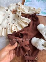 مانتوو شلوار دخترونه پناه 🤎 - Image 5