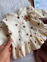 مانتوو شلوار دخترونه پناه 🤎 - Image 4