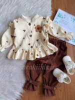 مانتوو شلوار دخترونه پناه 🤎 - Image 3