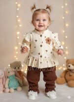 مانتوو شلوار دخترونه پناه 🤎 - Image 2