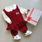 ❤️ست بلوز شلوار و سارافن ترانه❤️ ارسال 23 الا 25 آذر - Image 10