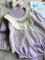 دو تکه نخ پنبه مجلسی برند ترک - Image 3