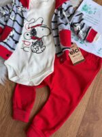 سه تکه اسنوپی (Snoopy) 😍برند ترک🇹🇷elci - Image 4