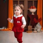 ❤️ست بلوز شلوار و سارافن ترانه❤️ ارسال 23 الا 25 آذر