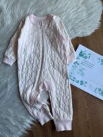 سرهمی نوزادی نخ پنبه طرح شکوفه