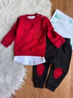 بلوز و شلوار پسرانه تک جیب - Image 3