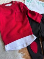 بلوز و شلوار پسرانه تک جیب - Image 6