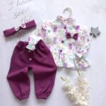 سه تکه مخمل کبریتی شقایق (ارسال 5 دی) - Image 3