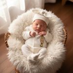 سرهمی نوزادی با کلاه بیسکویتی baby
