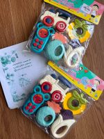 دندانگیر و اسباب بازی صدادار پازل baby rattle - تصویر 3