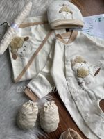 هفت تکه نخ پنبه طرح تدی و ببعی - Image 2