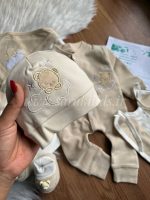 هفت تکه نخ پنبه بیستکوتی خرس روی ابروها کرم - تصویر 3